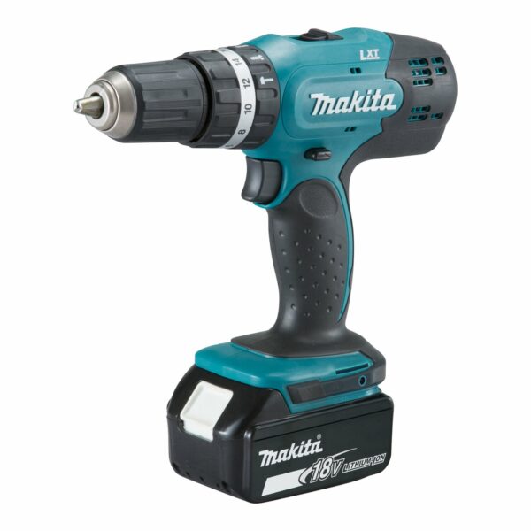 Makita 18 V Akku-Schlagbohrschrauber DHP453RFE inkl. 3 Ah Akkus mit Koffer