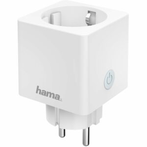 Hama Wlan-Steckdose Mini Smart Home mit Stromverbrauchsmesser Weiß