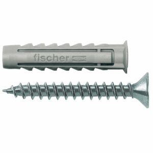Fischer Spreizdübel SX 6 x 30 S/10 mit Schraube (50 ST)