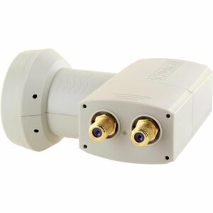 Schwaiger® Sun Protect - Digitales Twin LNB Hellgrau