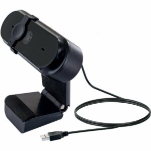 Schwaiger® Webcam mit integrierter Abdeckung Schwarz