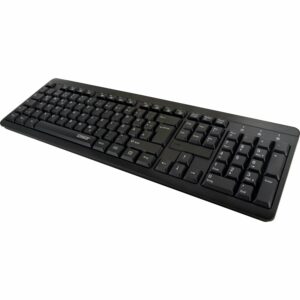 Schwaiger® PC Tastatur (QWERTZ) kabellos Schwarz