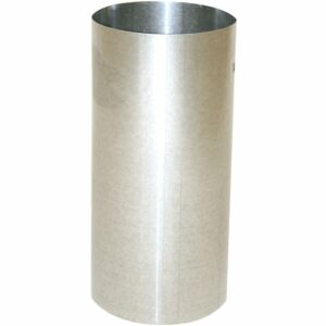 Kaminoflam Ofenrohr Feueraluminiert Ø 120 mm x 250 mm Silber