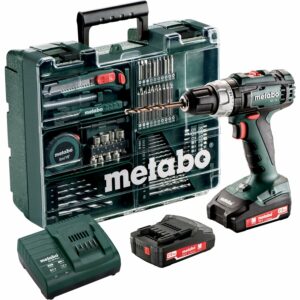 Metabo 18 V Akku-Bohrschrauber BS 18 L inkl. 2 Ah Akkus mit Koffer