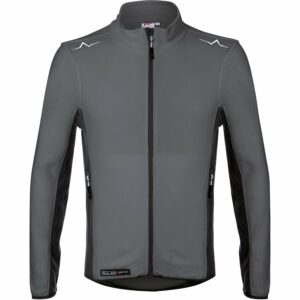 Kübler Pulse Handcraft Fleecejacke Anthrazit/Schwarz Gr. S