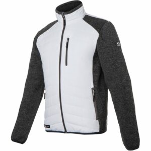 Kübler Pulse Tech Hybridjacke Weiß/Anthrazit Gr. S