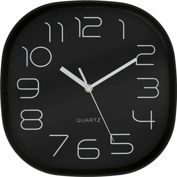 Wall-Art Wanduhr Modern mit Runden Ecken 28