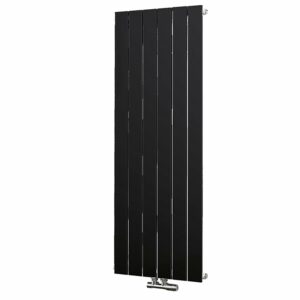 Schulte Design-Heizkörper Aachen mit Mittelanschluss 621Watt  Schwarz 120 x 46