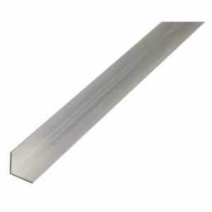 Winkelprofil gleichschenklig Aluminium 10 mm x 10 mm x 2.000 mm Silber