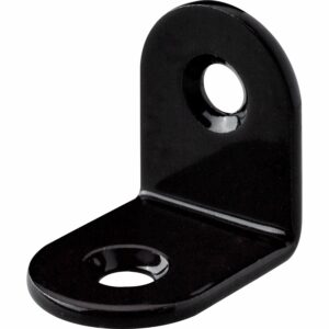 Hettich Stuhlwinkel 20 mm x 20 mm x 15 mm Stahl Pulverbeschi. Schwarz 10 Stück