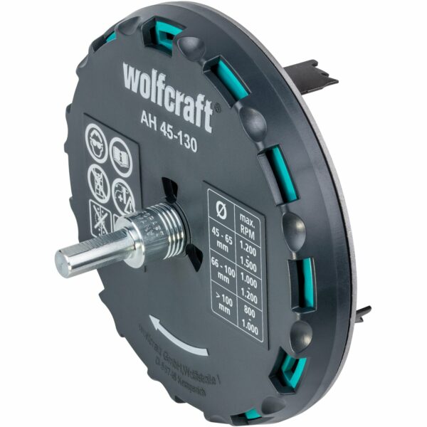 Wolfcraft Lochsäge AH 45-130 verstellbar