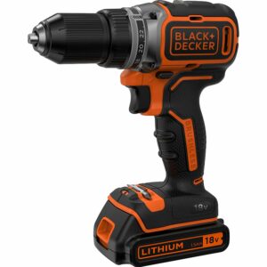 Black+Decker 18 V Akku-Bohrschrauber BL186K inkl. 1