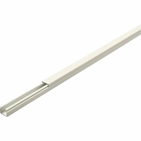 ASS Leitungsführungskanal Alpinweiß 15 mm x 15 mm x 2 m
