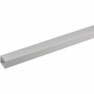 Vierkant-Profil Aluminium Silber Eloxiert 2
