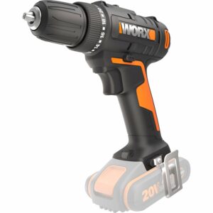 Worx 20 V Akku-Bohrschrauber WX100.9 Solo mit Tasche