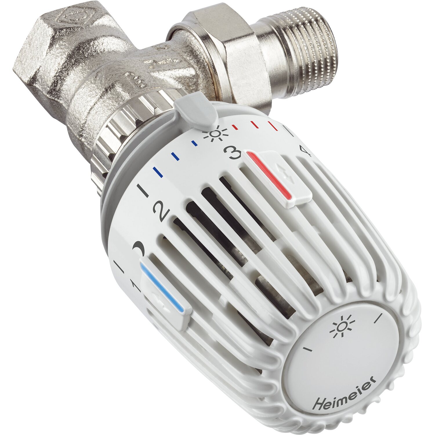 Heimeier Thermostatventil-Set Eck-DN15 13 mm (1/2) Weiß online hier kaufen!
