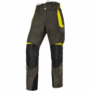 Kübler Workwear Schnittschutzhose Forest PSA 3 Oliv/Warngelb Gr. M