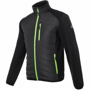 Kübler Pulse Tech Hybridjacke Schwarz/Neongrün Gr. M