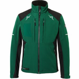 Kübler Pulse Softshell Jacke Herren Moosgrün/Schwarz Gr. M