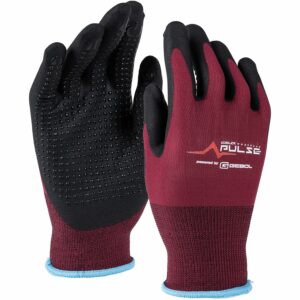 Kübler Pulse Handschuhe Damen Multiflex Touch Bordeaux Gr. 7