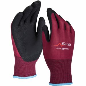 Kübler Pulse Handschuhe Damen Master Flex Eco Bordeaux Gr. 8