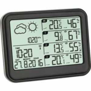 TFA Funk-Wetterstation View Schwarz