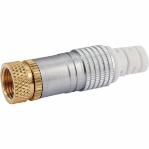 Schwaiger High Quality F-Stecker mit Metallgehäuse