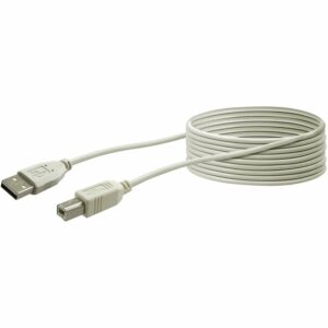 Schwaiger USB Anschlusskabel 2.0 Grau 3 m