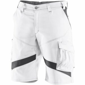 Kübler Workwear Shorts Activiq Weiß/Anthrazit Gr. 48