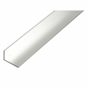 Winkelprofil ungleichschenklig Aluminium 10 mm x 20 mm x 2.600 mm