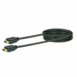 High-Speed HDMI-Kabel mit Ethernet Schwarz 1