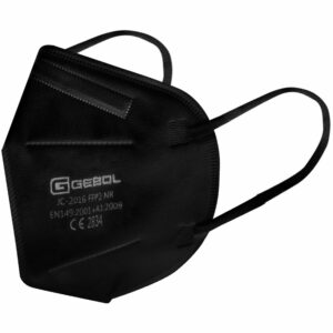 Gebol Schutzmaske FFP2 Compact Black 2 Stück