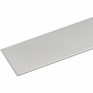 Arcansas Flachstange Aluminium Silber eloxiert 2.000 x 20 x 2 mm