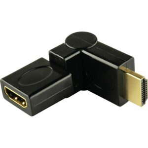 HDMI 360° Rotationsadapter Schwarz