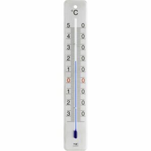 TFA Innen-Außen-Thermometer Edelstahl gebürstet