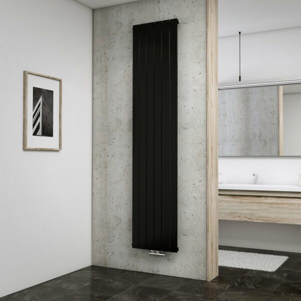 Schulte Design-Heizkörper Aachen mit Mittenanschluss 1.127 W Anthrazit