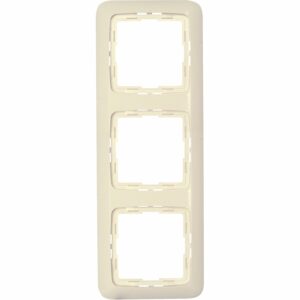 Kopp Abdeckrahmen 3-fach Rivo Creme