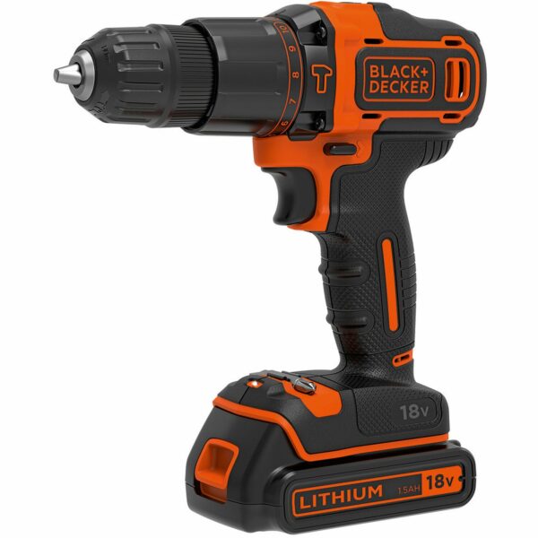 Black+Decker 18 V Akku-Schlagbohrschrauber BDOHD18K1A inkl. 1