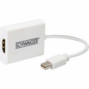 Schwaiger Mini DisplayPort Adapterkabel Mini DisplayPort Stecker > HDMI-Buchse