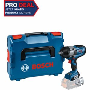 Bosch Professional Akku-Drehschlagschrauber GDS 18V-1000 C + GCY-42 Solo