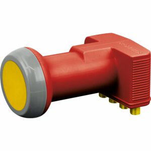 Schwaiger Digitales Quattro LNB Sun Protect Ziegelrot