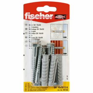 Fischer Spreizdübel SX 10 x 50 SK mit Schraube (5 ST)