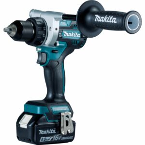 Makita Akku-Bohrschrauber DDF486RTJ inkl. 5 Ah Akkus mit Koffer