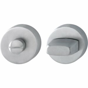 Bad - und WC-Schlüsselrosette 35 mm - 42 mm Edelstahl Matt