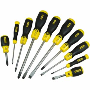 Stanley CushionGrip Schraubendrehersatz 10-tlg. 2-65-005