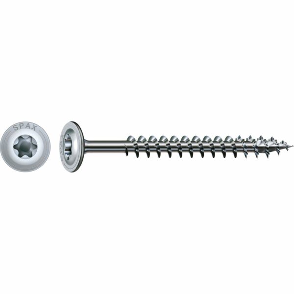 Spax Tellerkopf Holzschraube T-Star plus-Antrieb Ø 8 mm x 80 mm 1 Stück