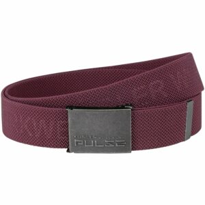 Kübler Pulse Stretchgürtel mit Flaschenöffner Bordeaux