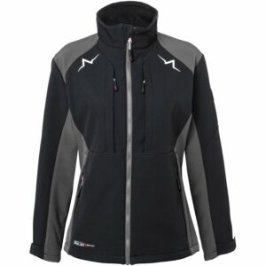 Kübler Pulse Softshelljacke Damen Schwarz/Anthrazit Gr. S