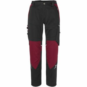 Kübler Pulse Bundhose Woman Schwarz/Bordeaux Gr. 50