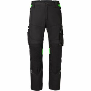 Kübler Pulse Bundhose Power Schwarz/Neongrün Gr. 50